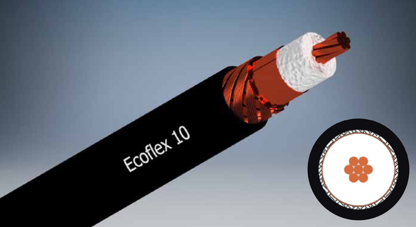 Ecoflex10 - Wysokiej jakości kabel koncentryczny typu RG10