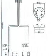 Dualna antena CAP - GSM/GPS
